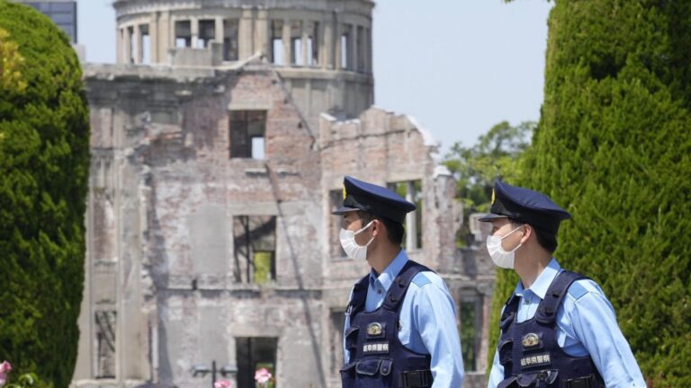 Hiroshima sous haute sécurité avant le sommet du G-7