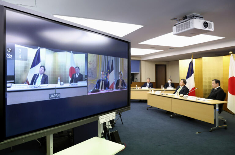 Le Japon et la France s&rsquo;engagent à assurer la paix et la stabilité dans la région indo-pacifique