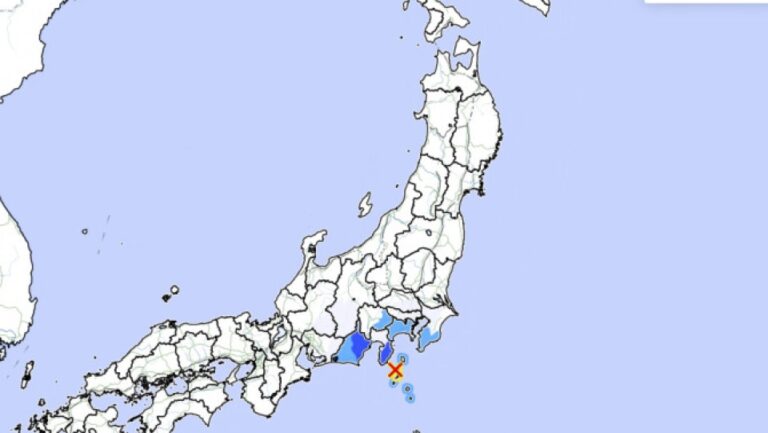 Un séisme de M5.3 frappe les îles Izu au sud de Tokyo, aucun blessé n&rsquo;a été signalé