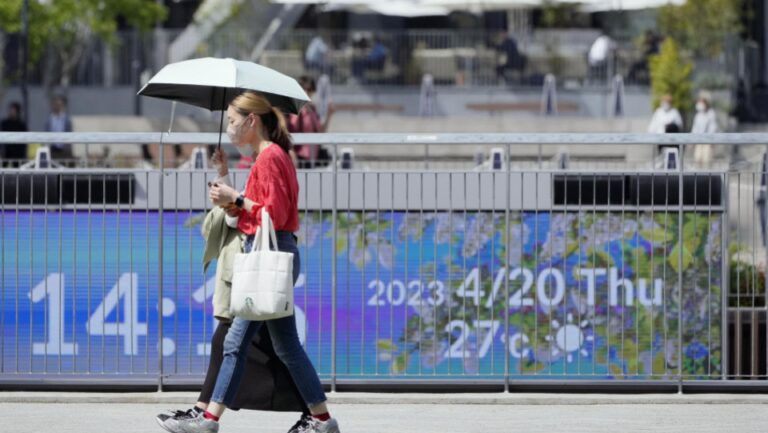 La température moyenne du printemps 2023 au Japon était la plus élevée jamais enregistrée