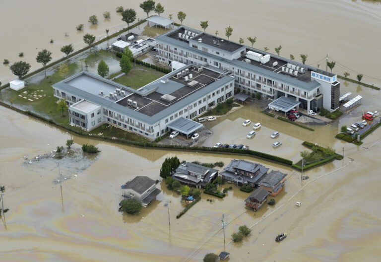 30% des hôpitaux de base en cas de catastrophe se trouvent dans des zones à risque d&rsquo;inondation