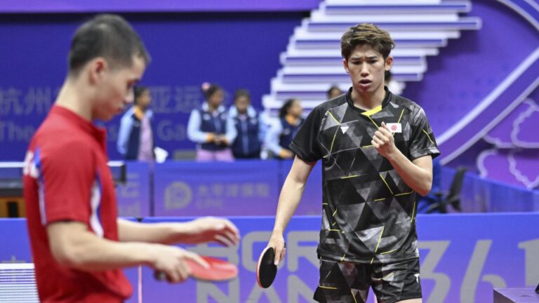 Le Japon et la Corée du Nord s&rsquo;affrontent en phase de groupes de tennis de table
