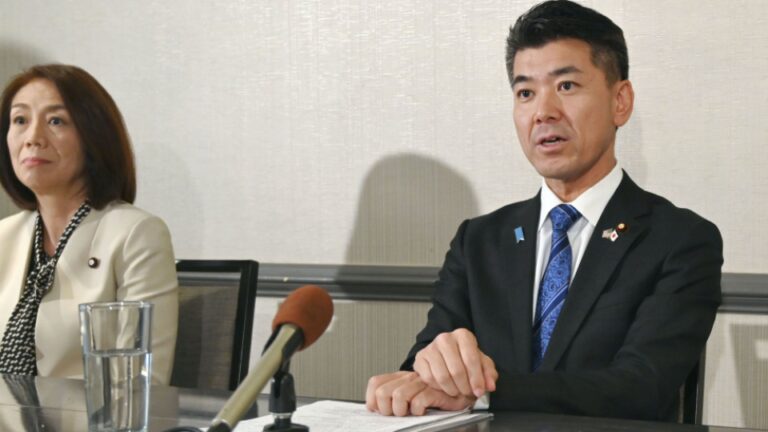 Le chef du parti d&rsquo;opposition japonais estime que la possibilité d&rsquo;élections anticipées augmente