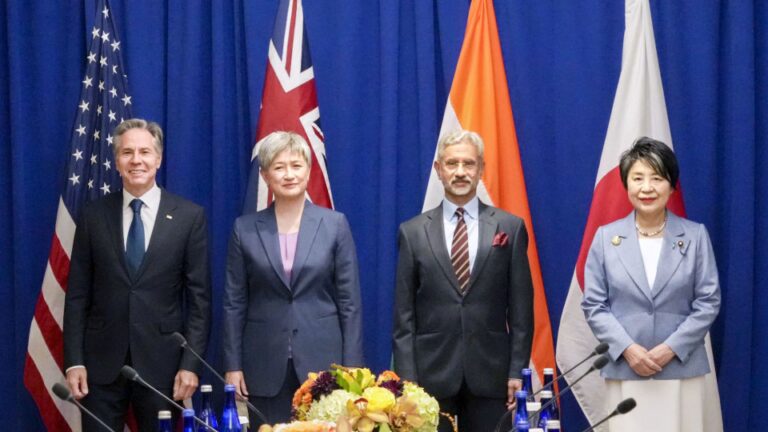 Les ministres du Quad exhortent les membres de l&rsquo;ONU à ne pas échanger d&rsquo;armes avec la Corée du Nord
