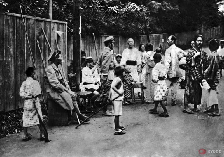 loi martiale au milieu du séisme de Kanto en 1923