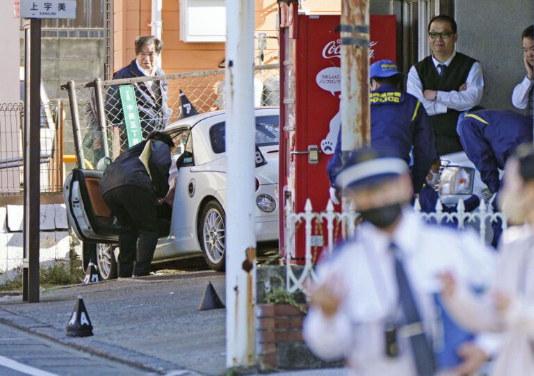 9 blessés après qu&rsquo;une voiture a percuté des piétons dans le sud-ouest du Japon