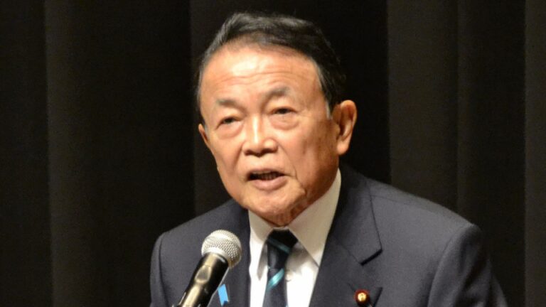 L&rsquo;ancien Premier ministre japonais Aso s&rsquo;engage à maintenir la faction du PLD en tant que « groupe politique »