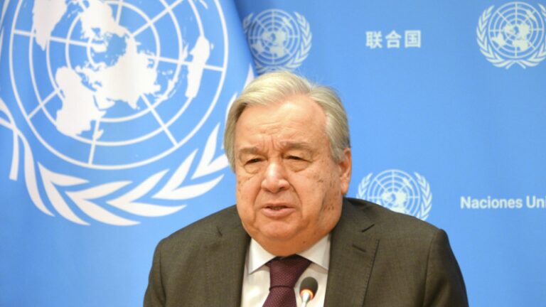 Le chef de l&rsquo;ONU critique la Corée du Nord pour ses missiles et les enlèvements de Japonais