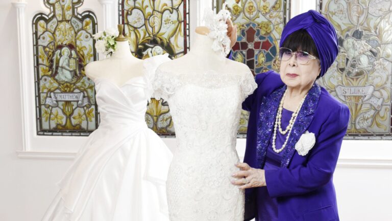 La célèbre créatrice japonaise de robes de mariée Yumi Katsura est décédée à 94 ans