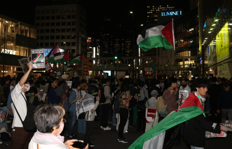 Les Palestiniens se rassemblent à Tokyo pour marquer 76 ans de déplacement