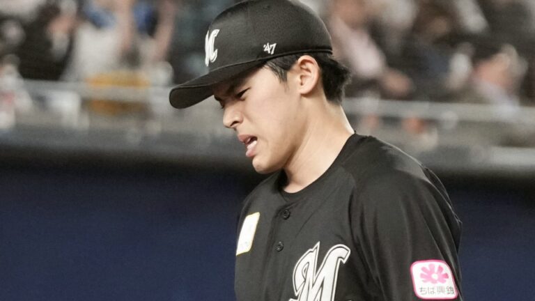 Roki Sasaki des Marines revient à sa forme dominante lors du tirage au sort des Fighters