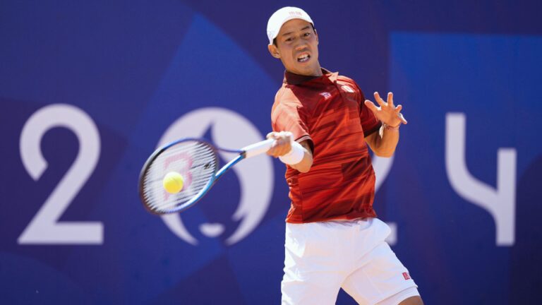Kei Nishikori battu en simple messieurs, double au 1er tour