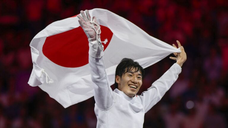 Koki Kano remporte l'or en épée individuelle masculine à Paris