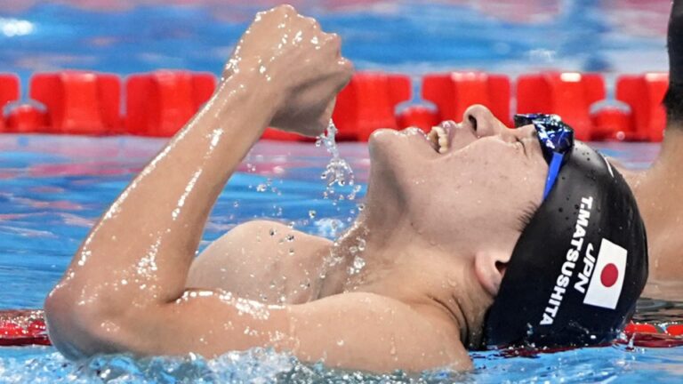 Matsushita remporte l'argent au 400 m quatre nages masculin, Seto rate le podium