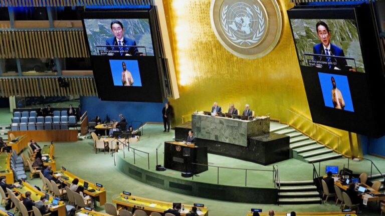 L'état de droit est essentiel pour façonner l'avenir, exhorte Kishida lors du sommet de l'ONU