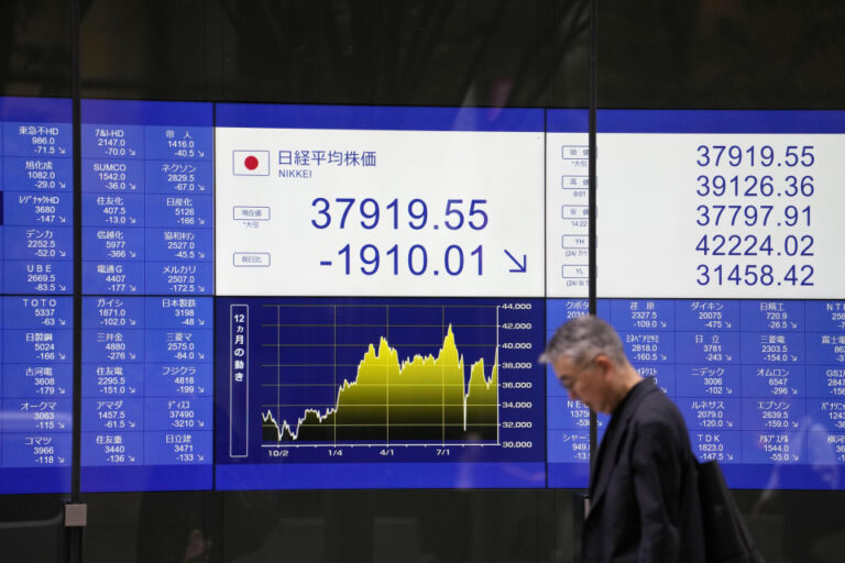 L'indice boursier Nikkei plonge de près de 5 % suite à la hausse du yen après la victoire d'Ishiba
