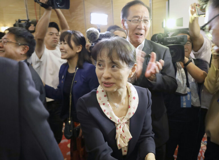 La nouvelle première dame du Japon, une favorite de sa ville natale, plus populaire que son mari