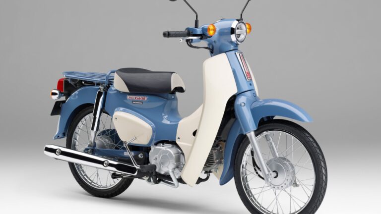 Honda mettra fin à la production de la moto « Super Cub 50 » en mai 2025
