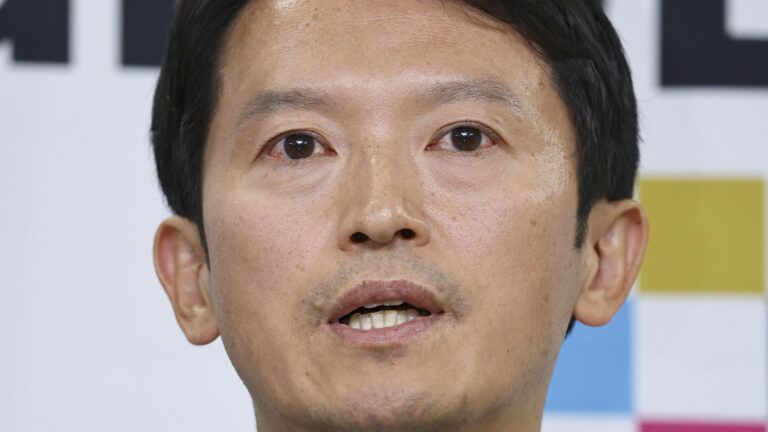 Le gouverneur réélu de Hyogo nie avoir violé la loi électorale lors de sa campagne