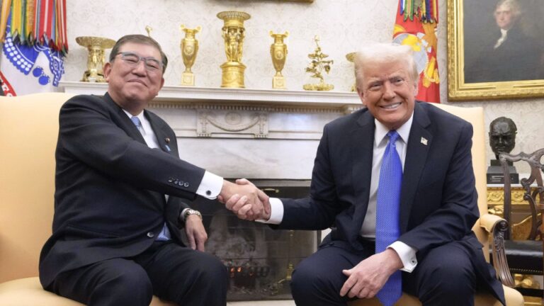 Ishiba prend bien le début de la construction de liens avec Trump, Affirms Alliance