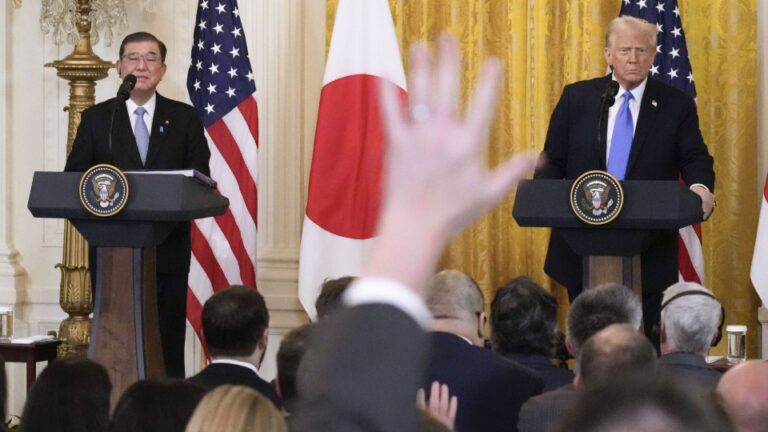 A iniciativa de Trump para aumentar os gastos de defesa do Japão pode prejudicar a aliança