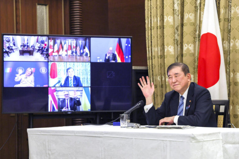Le Japon exhorte l'unité G7 sur l'Ukraine à éviter une « mauvaise leçon »