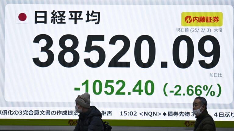 Les actions de Tokyo tombent alors que les tarifs américains font craindre le commerce