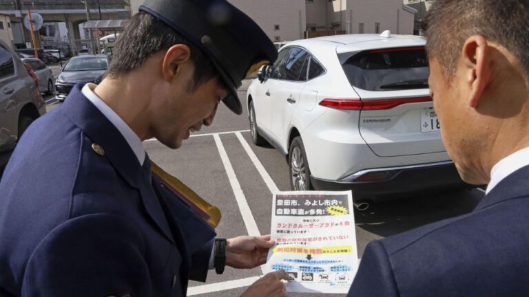 Vol de voitures en hausse, pire dans le cœur du Japon central de Toyota