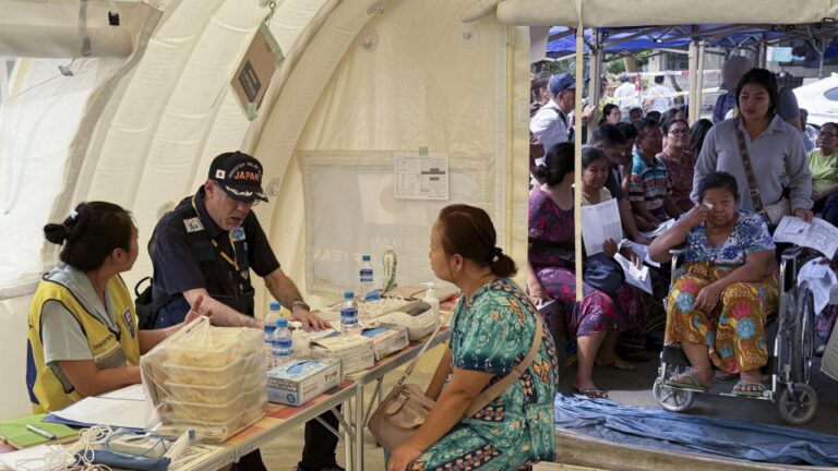 Le Japon envoie la 2e équipe médicale au Myanmar-Hit du tremblement de terre le 12 avril