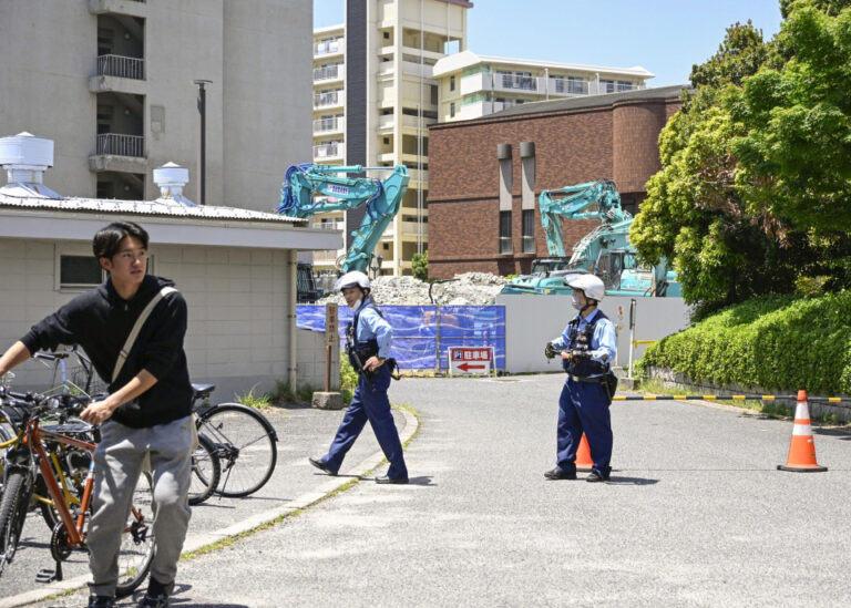 Une bombe suspectée non explosée en temps de guerre trouvée sur Hiroshima Univ. campus