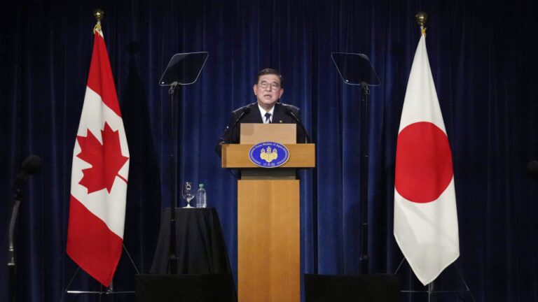 Le PM Ishiba dit que Japan Inc. souffrant de tarifs Trump