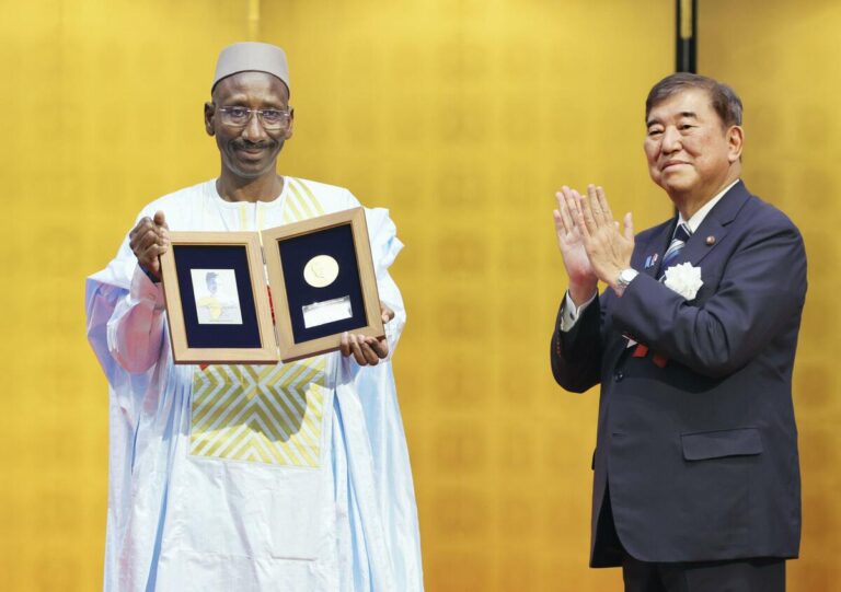 Docteur malien, ONG basé en Suisse a décerné le Japon Hideyo Noguchi Medical Prize