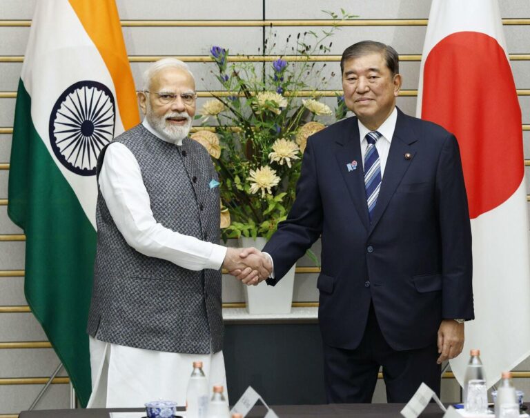Japon, l'Inde est d'accord sur les liens économiques et de sécurité plus étroits pour la prochaine décennie