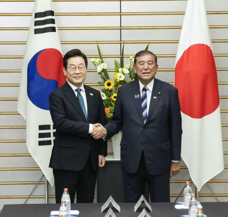 Japon, les dirigeants de la Corée du S.