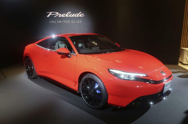 Honda pour publier la version hybride de Prelude, 1er modèle en 24 ans