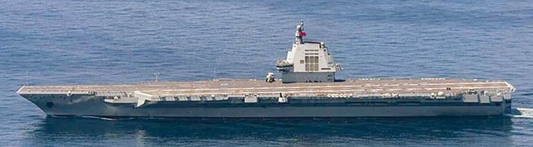 Japan Defence Force aperçoit le porte-avions du Fujian en Chine pour la 1ère fois
