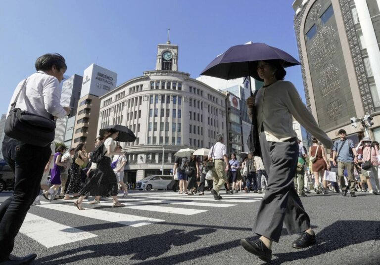 Japon Logs Summer le plus chaud jamais enregistré pour la 3e année consécutive