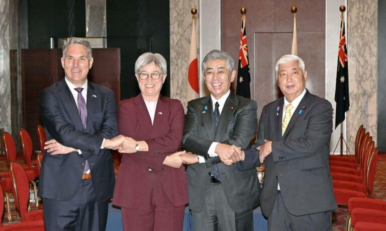 Japon, l'Australie accepte d'élargir les liens de sécurité dans les pourparlers « 2-plus-2 » à Tokyo