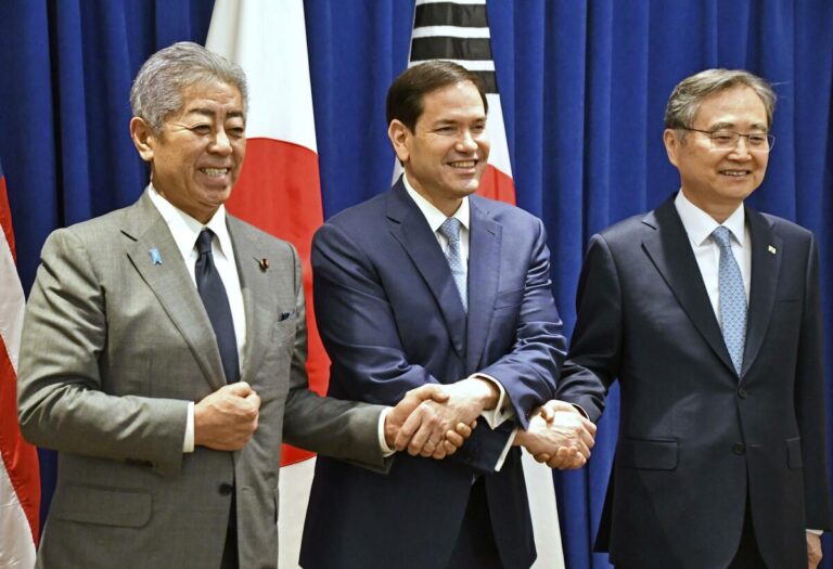 Le Japon, États-Unis, la Corée du Sud affirme que la dénucléarisation de la Corée du Nord n'est pas hors de table