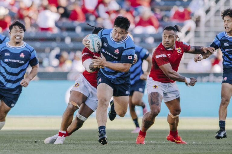 Le Japon a battu les Tonga 62-24 en demi-finale de la Coupe des Nations du Pacifique