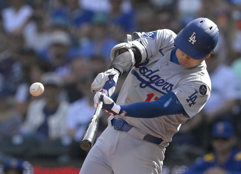 Ohtani frappe le home run n ° 55, se termine 2e à Schwarber dans NL Race