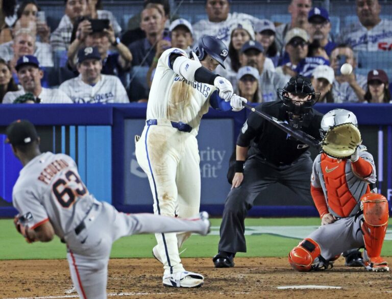 Ohtani lie Schwarber pour NL Home Run en tête avec n ° 53