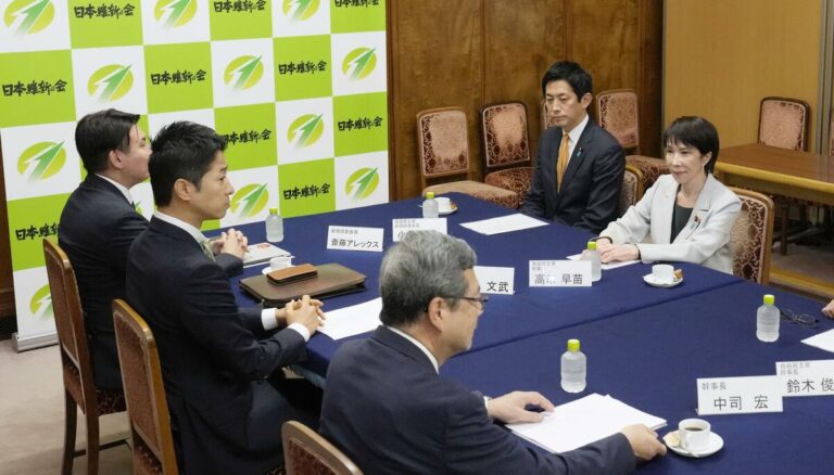 Le PLD japonais et le JIP d'opposition voient un consensus politique fondamental dans les négociations de coalition