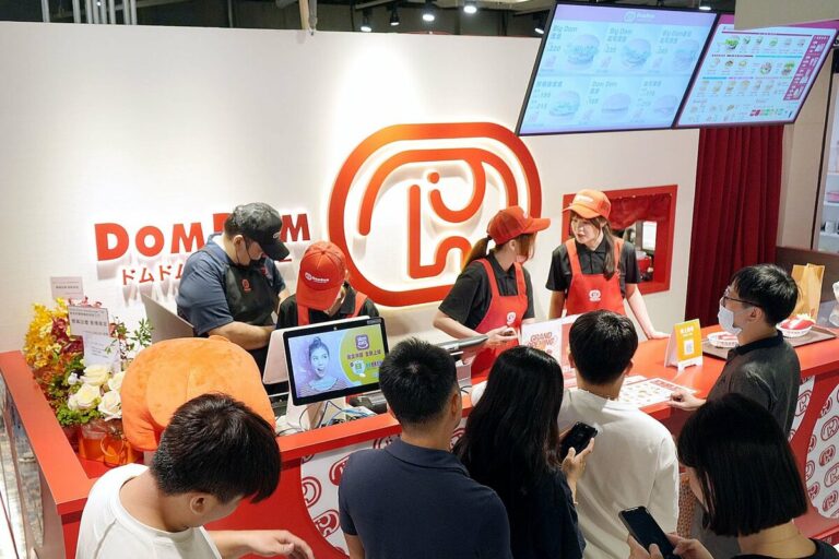 Le japonais Dom Dom Hamburger ouvre son premier point de vente à l'étranger à Taipei