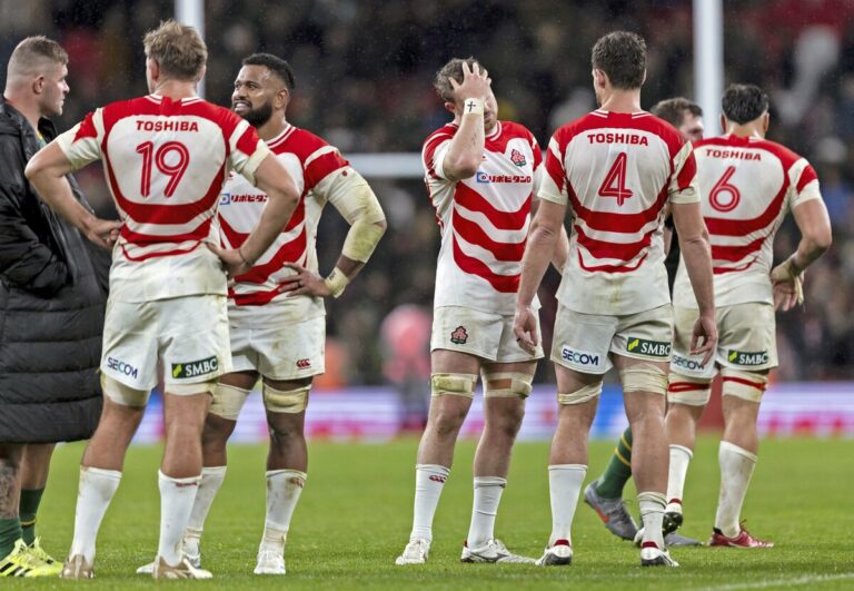 Le Japon battu 61-7 par l'Afrique du Sud lors du premier match de la tournée européenne