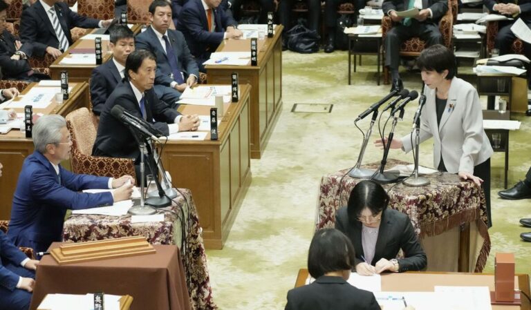 Le Premier ministre Takaichi défend ses propos sur l'implication du Japon dans la situation à Taiwan
