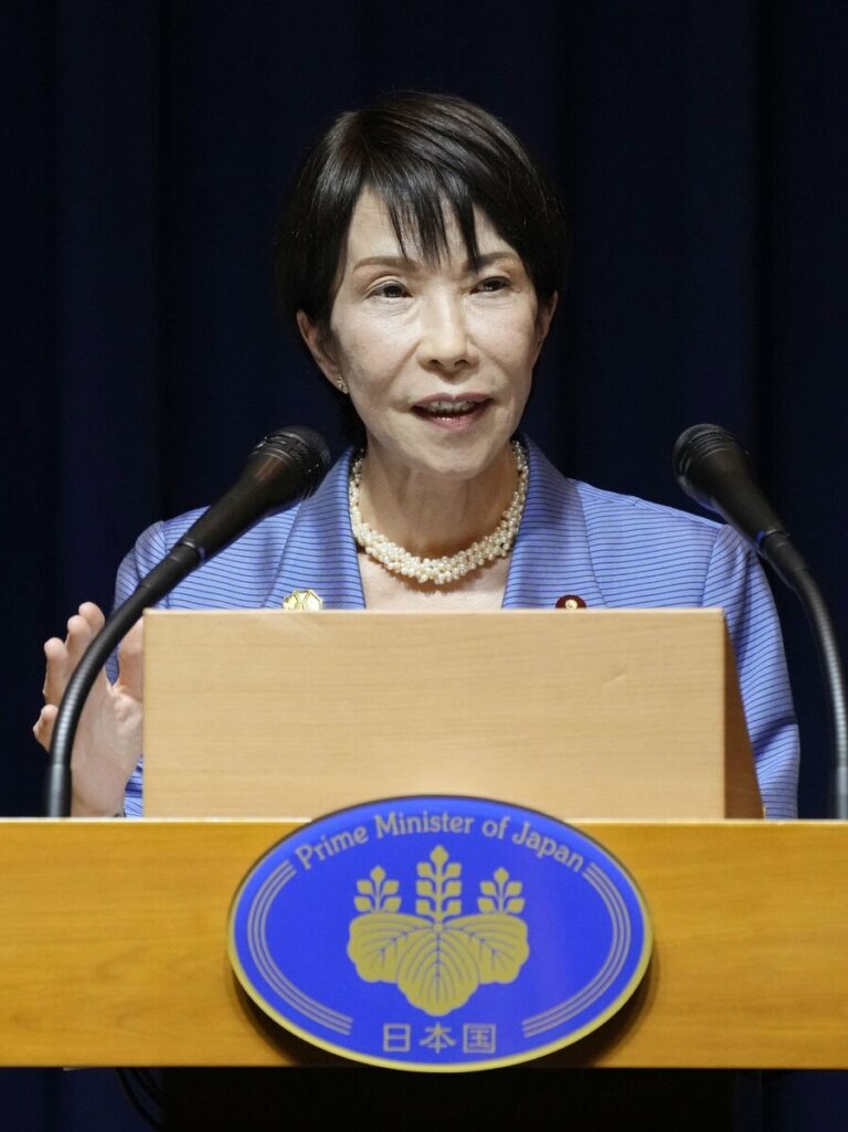 Le Premier ministre japonais Takaichi déclare qu'il n'est pas prévu de dissoudre la Chambre basse pour le moment