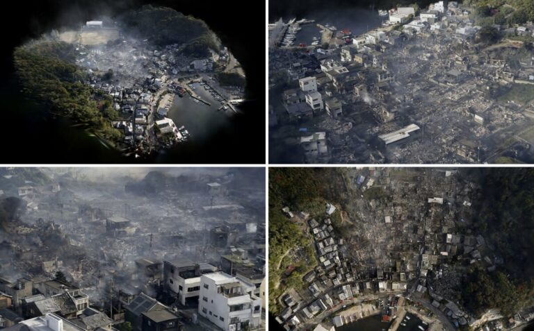 Des terrains vacants ont contribué à empêcher la propagation des incendies dans le sud-ouest du Japon : images 3D