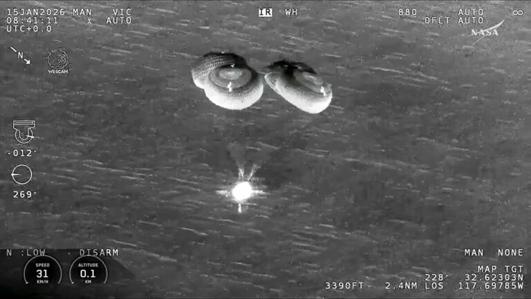 L'astronaute japonais Yui et 3 autres personnes reviennent sur Terre après l'interruption de la mission ISS