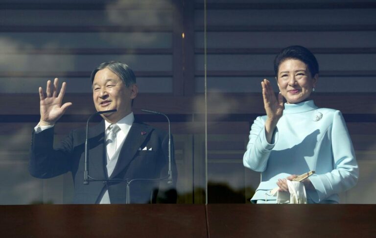 L'empereur du Japon espère une année 2026 paisible dans son discours du Nouvel An